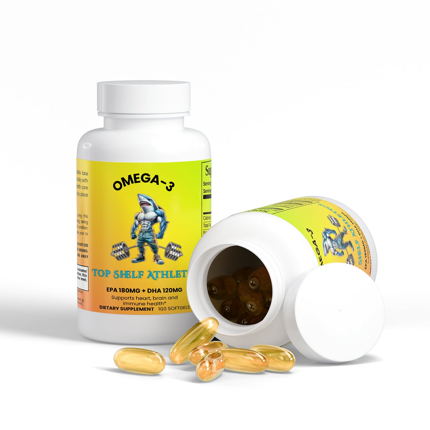 Omega-3 EPA 180mg + DHA 120mg