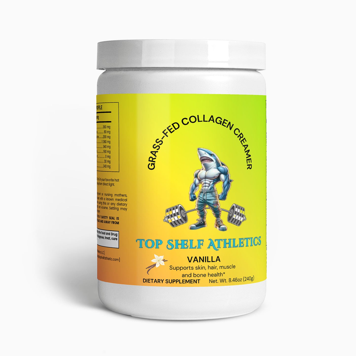 Grass-Fed Collagen Creamer (Vanilla)