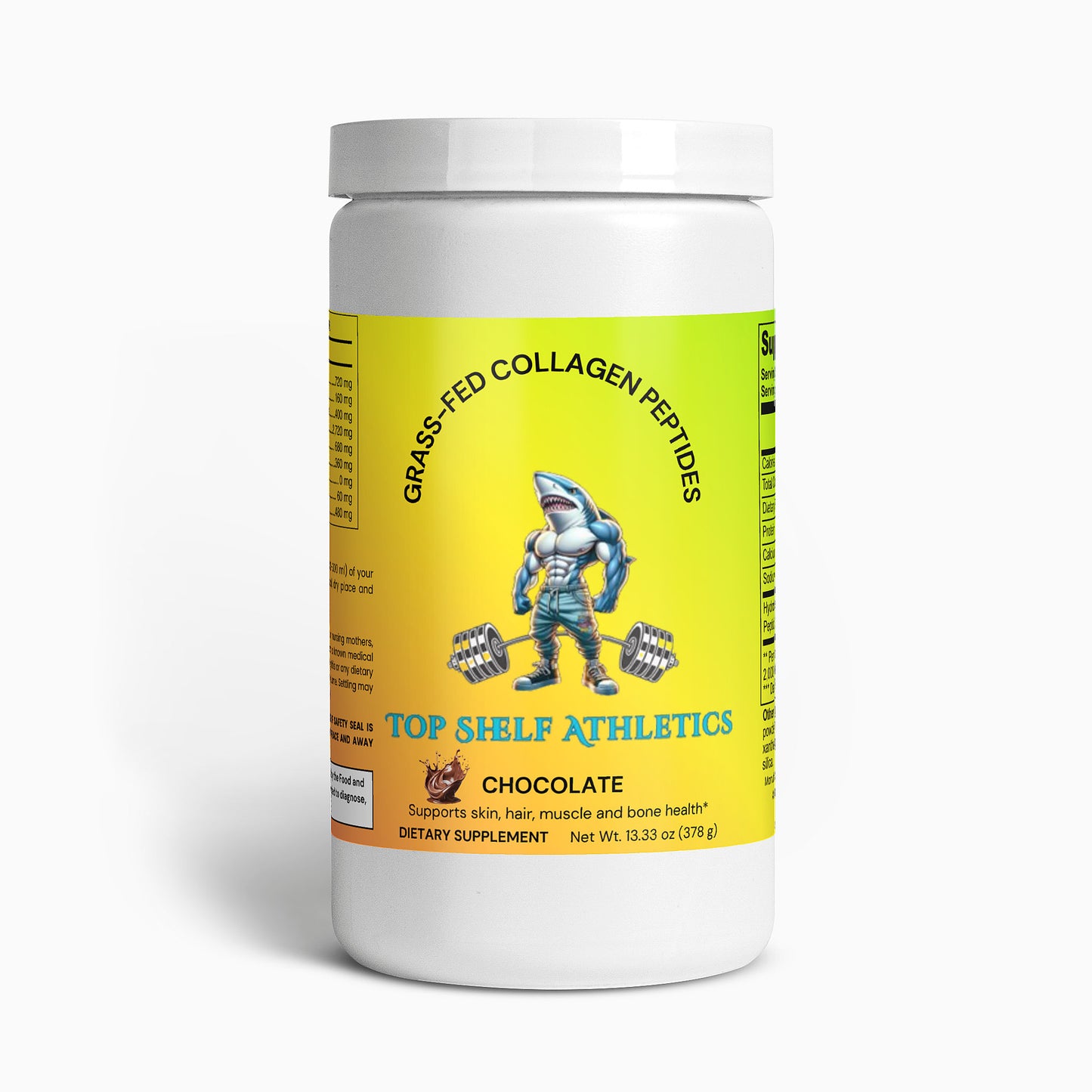 Grass-Fed Collagen Peptides Powder (Chocolate)