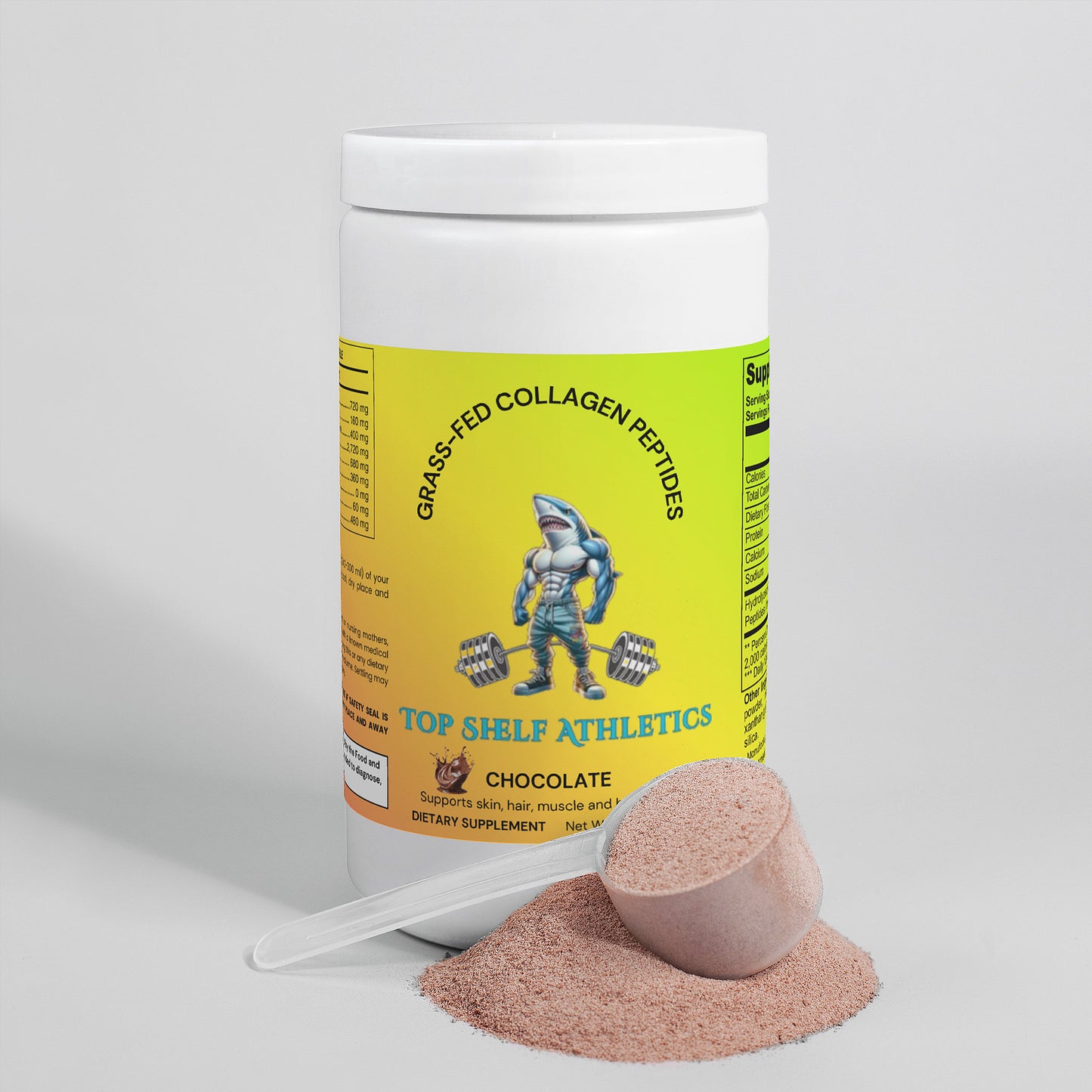 Grass-Fed Collagen Peptides Powder (Chocolate)