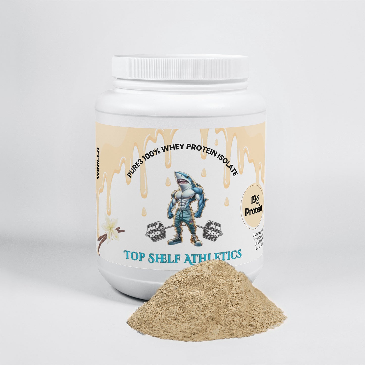 Pure3 100% Whey Protein Isolate (Vanilla)