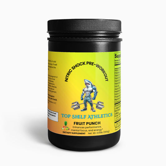 Nitric Shock Pre-Workout Powder (Fruit Punch)