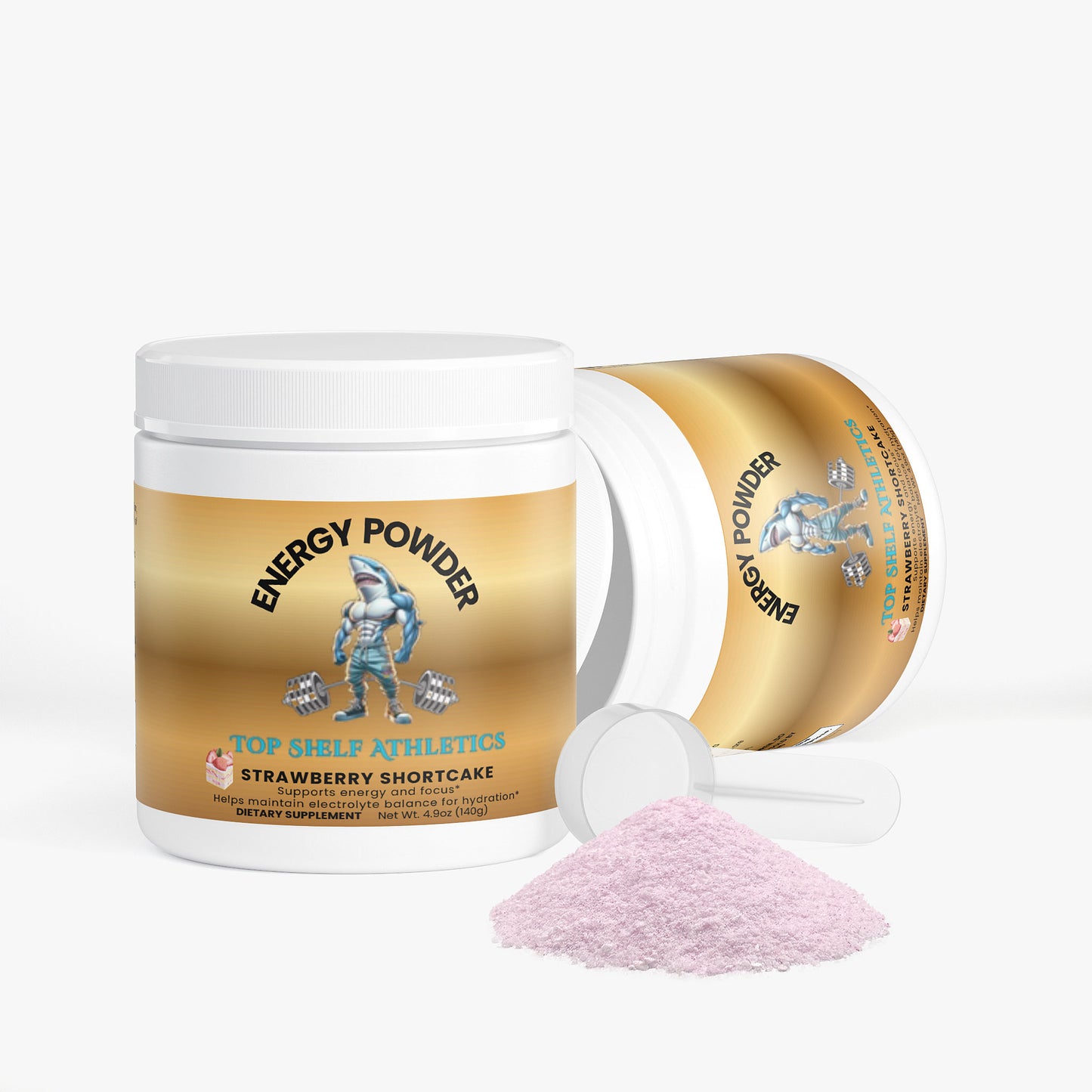 Energy Powder (Strawberry Shortcake)
